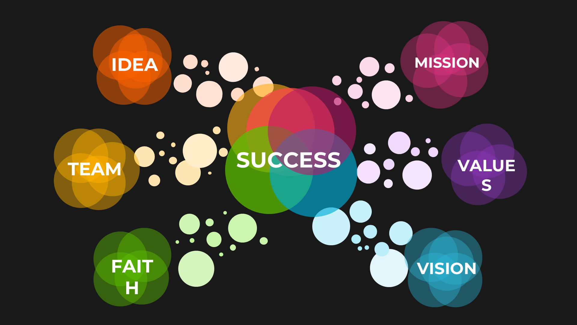 Abstract Dark slide 1